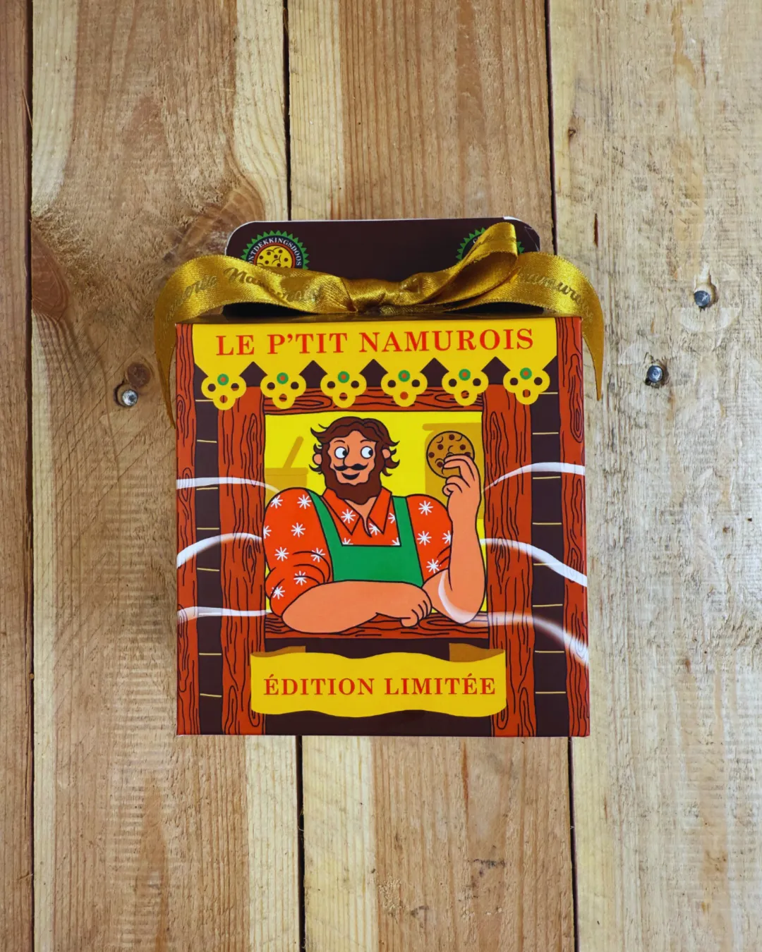 Coffret découverte de cookies bio artisanaux Le Petit Namurois – 6 biscuits belges sans arômes ajoutés en édition limitée