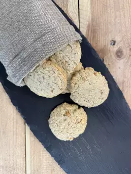Cookies bio en vrac à la cacahuète – Sac 1,050 kg, 60 biscuits artisanaux Le Petit Namurois