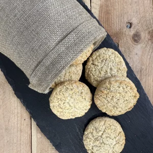 Cookies bio en vrac à la noix de coco – Sac 1,050 kg, 60 biscuits artisanaux Le Petit Namurois