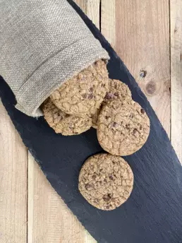 Cookies bio en vrac pépites de chocolat noir – Sac 1,050 kg, 60 biscuits artisanaux Le Petit Namurois