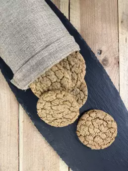 Cookies bio en vrac à la vanille de Madagascar – Sac 1,050 kg, 60 biscuits artisanaux Le Petit Namurois